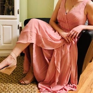 Blush/pink 6.5 Leanirap wedges